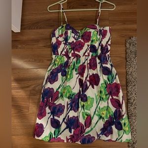 Beautiful Colorful Fit and Flare Dress